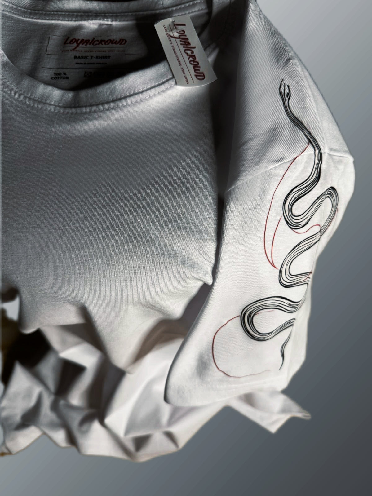 Silent Promise - White Tee (regular fit)