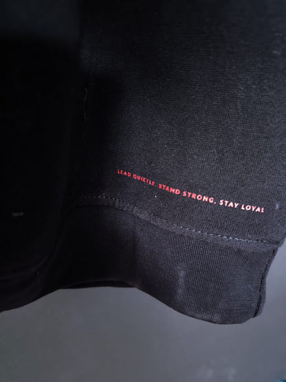 Silent Ident Oversized Hoodie - black | Midweight Drop