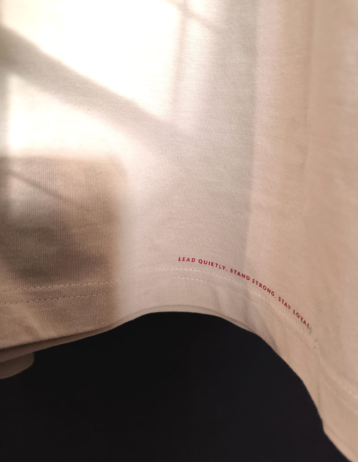 Silent Ident Oversized T-Shirt sand